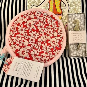 Margot Elena Home Kichen/Cook’s Gift Set: Pot Holder & Corkscrew